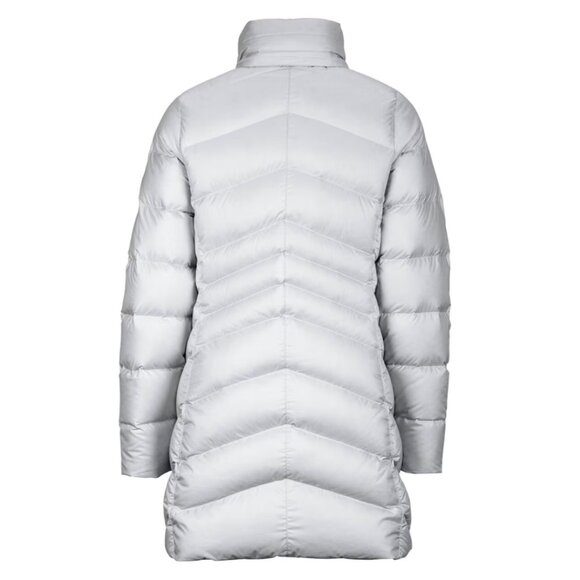 Women’s Marmot Montreal Coat 700-fill Medium Barely Used Removable Hood Glacier - Picture 5 of 13